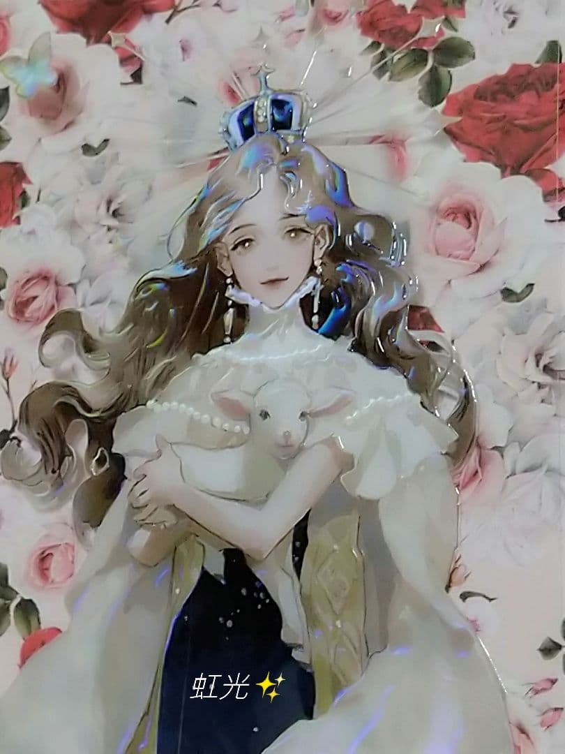 J274＃神之女使(虹光)Shine切り売り海外人物マステ女の子