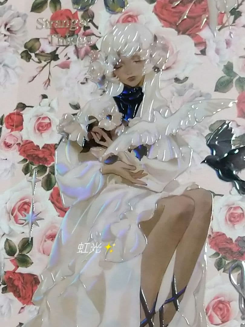 J274＃神之女使(虹光)Shine切り売り海外人物マステ女の子