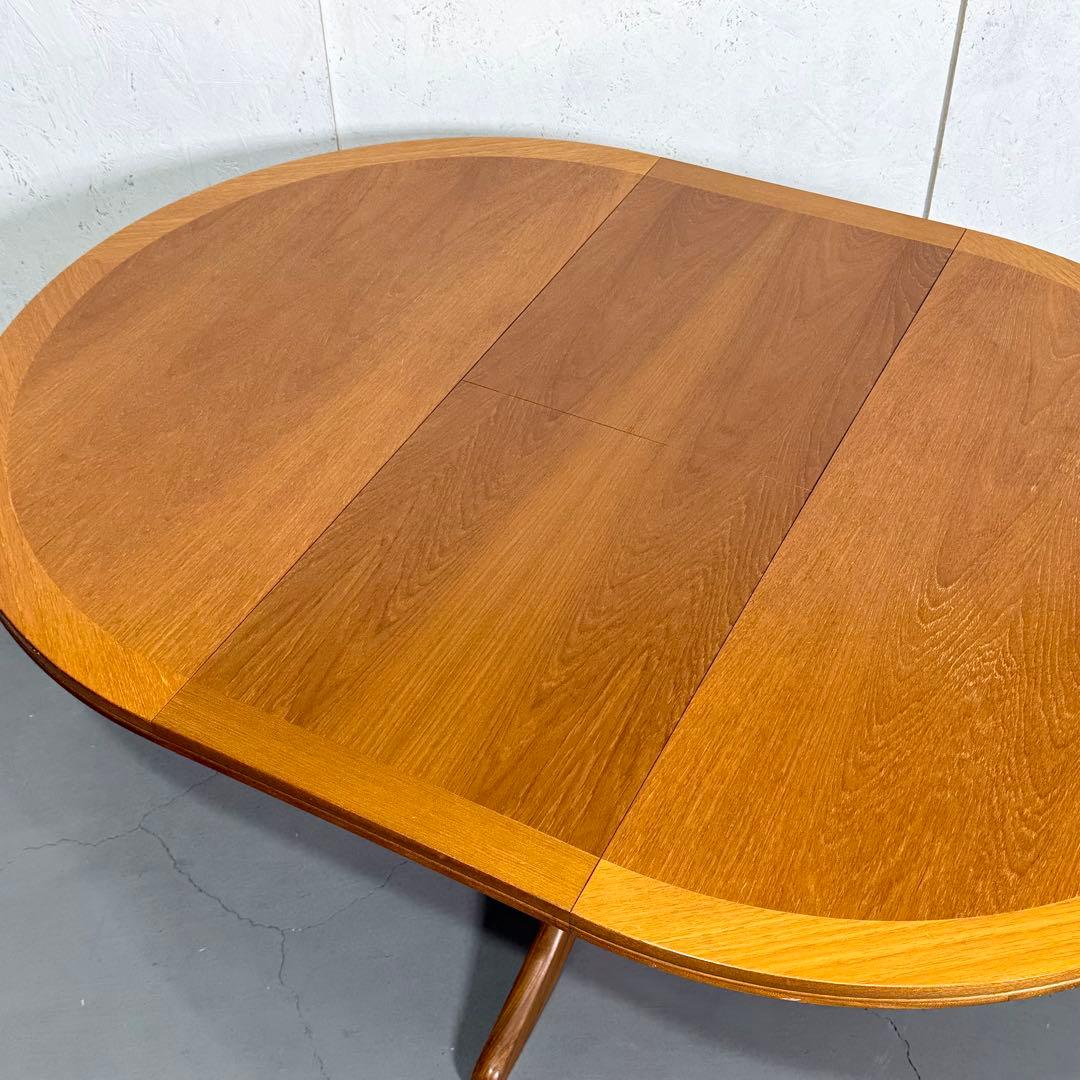 【キヨ】Parker Knoll ラウンドエクステンションテーブル