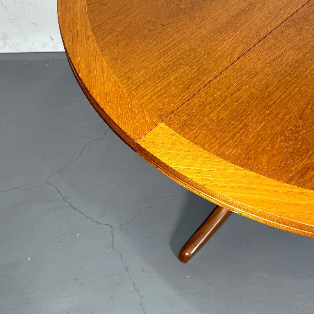 【キヨ】Parker Knoll ラウンドエクステンションテーブル