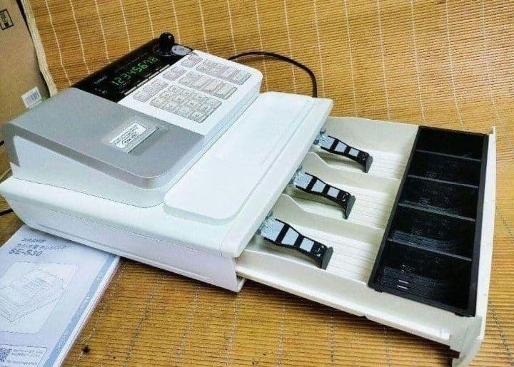 カシオレジスター　SE-S30　人気機種　コンパクト　送料無料　3030773