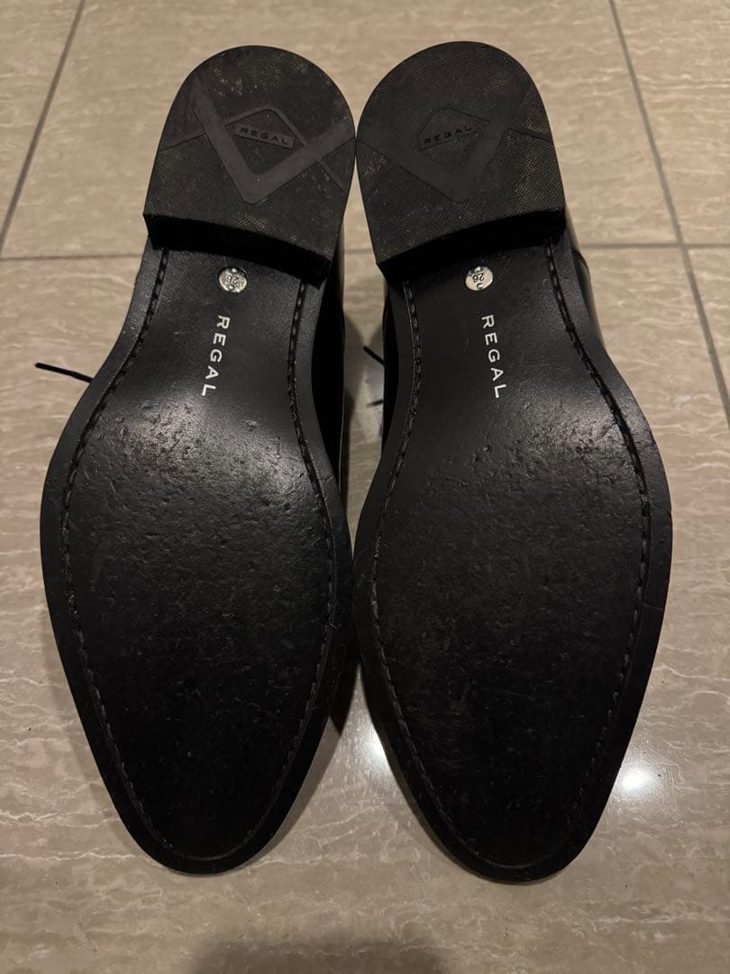 REGAL ブラック ビジネス フォーマル 内羽根 26cm