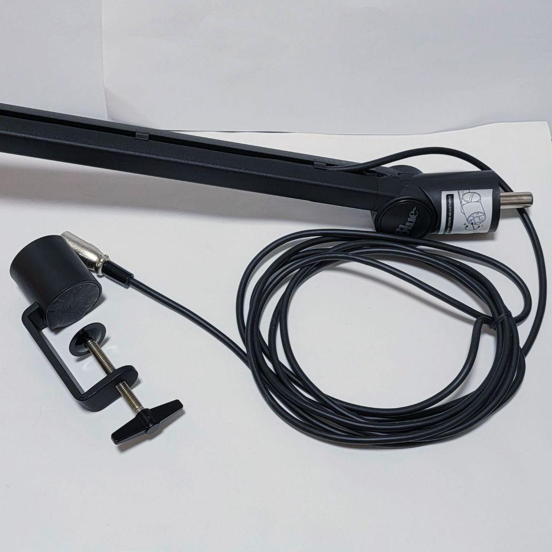 Shure SM7B ダイナミックマイク(マイクアームスタンド＋ケーブル付き)