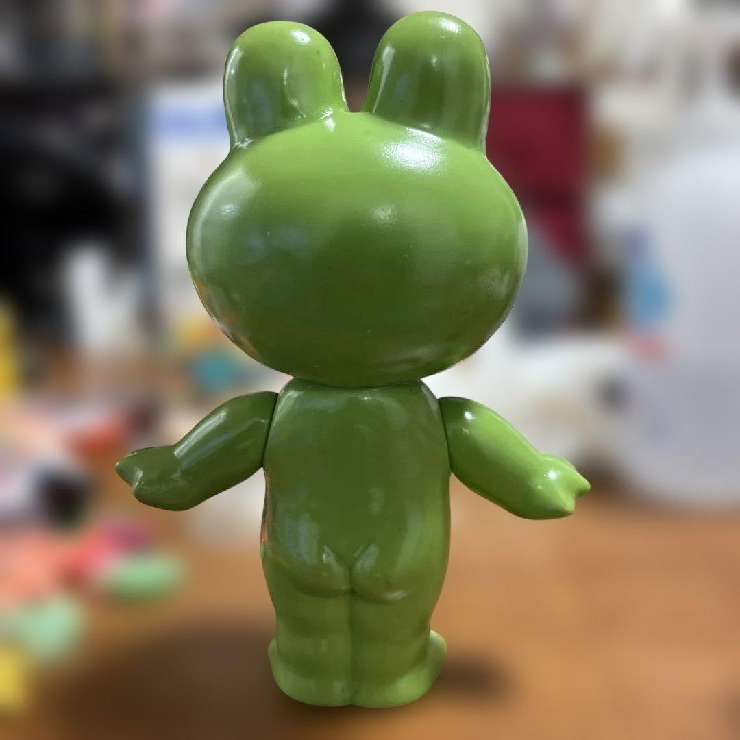 激レア19cmから20cm ケロちゃん　ソフビ人形 コルゲンコーワ9cmはおまけ