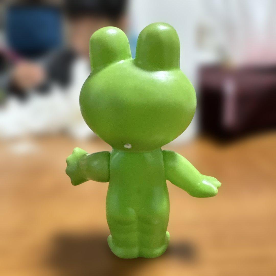 激レア19cmから20cm ケロちゃん　ソフビ人形 コルゲンコーワ9cmはおまけ