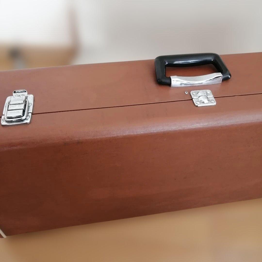 ヤマハ YAMAHA 純正 アルトサックス用ハードケース　ブラウン