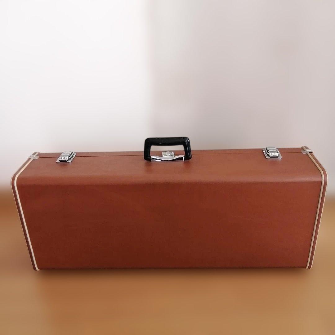 ヤマハ YAMAHA 純正 アルトサックス用ハードケース　ブラウン