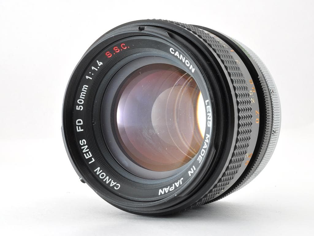 キヤノン FTb QL シルバー 後期 FD 50mm f1.4 SSC 動確認