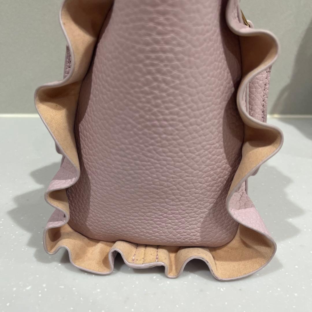 SAMANTHAVEGA サマンサベガ ビジューフラッター ミニ ピンク