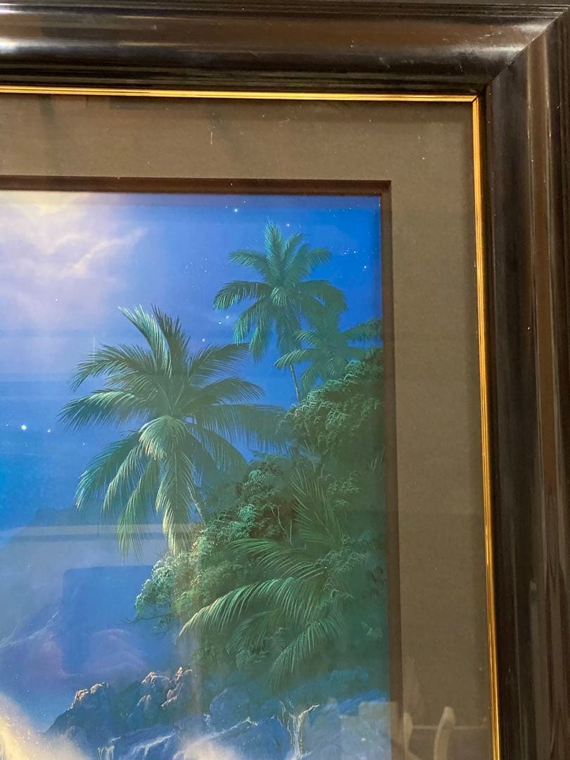 額入り♦️ラッセン絵画♦️シリアル 111♦️縁起の良いエンジェルナンバー♦️送料込