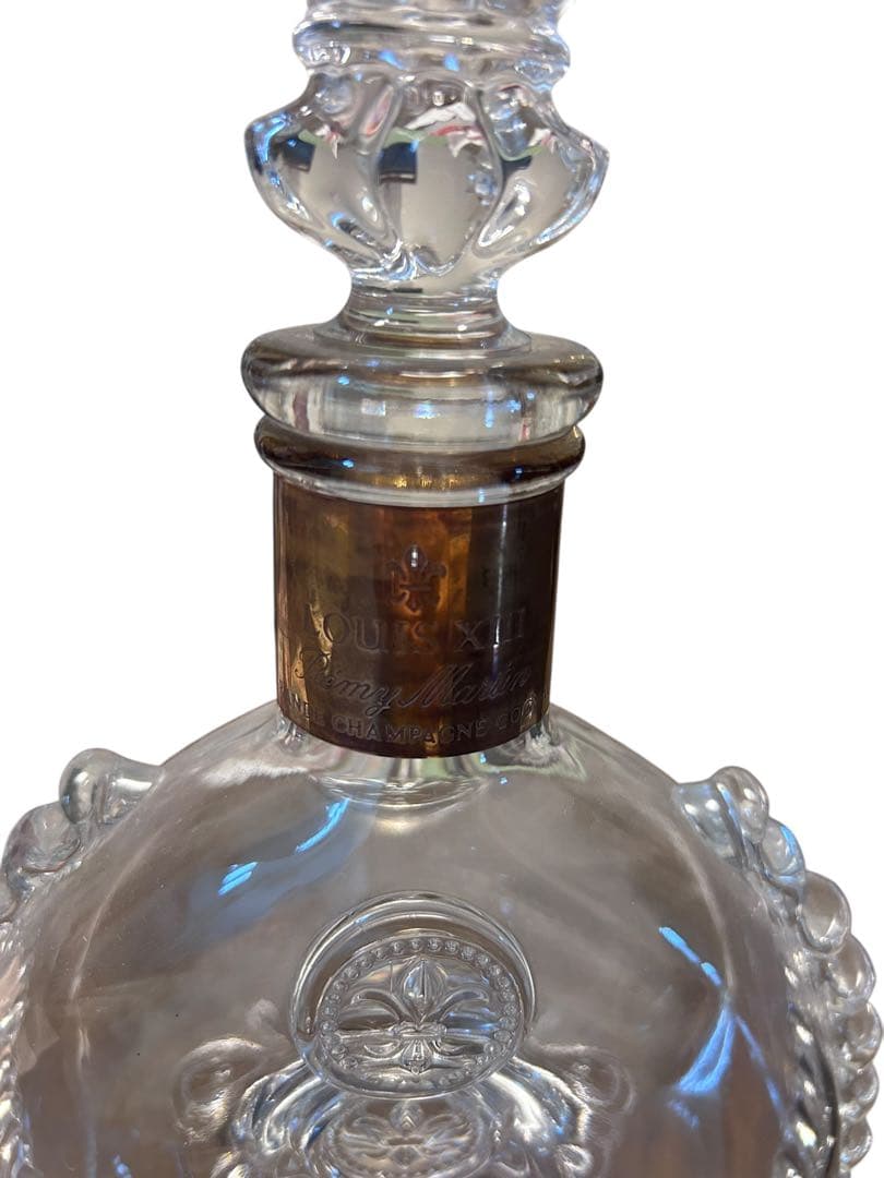 ルイ13世 レミーマルタン 空ボトル バカラ製