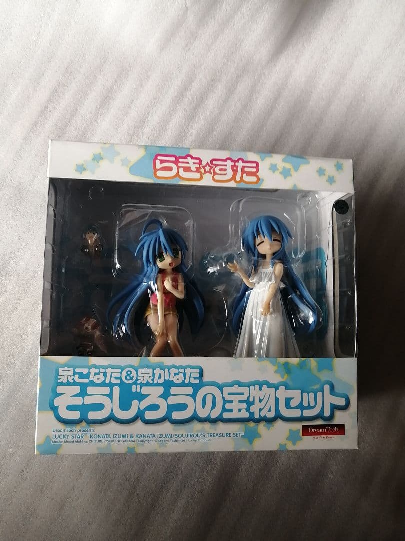 らきすた 泉こなた＆泉かなた そうじろうの宝物セット　フィギュア　泉　らき☆すた