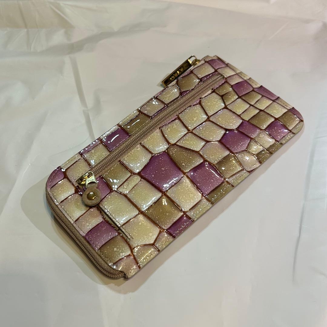 アタオ　限定　スリモ　ヴィトロ　長財布　アースラベンダー