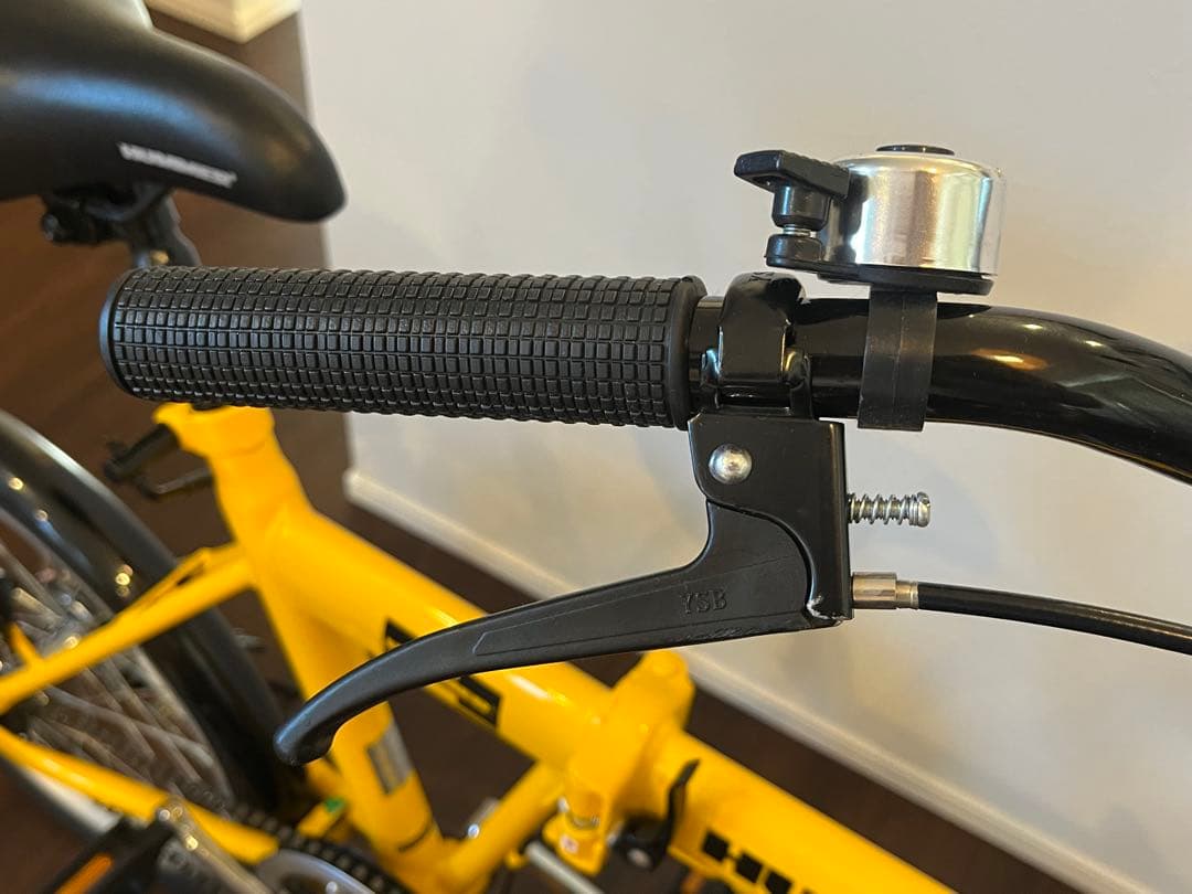 HUMMER 折りたたみ自転車 20インチ　黄色　未使用　送料着払い