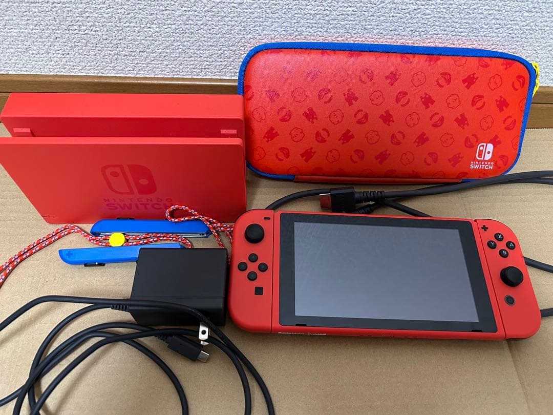 Nintendo Switch マリオレッドxブルーセット