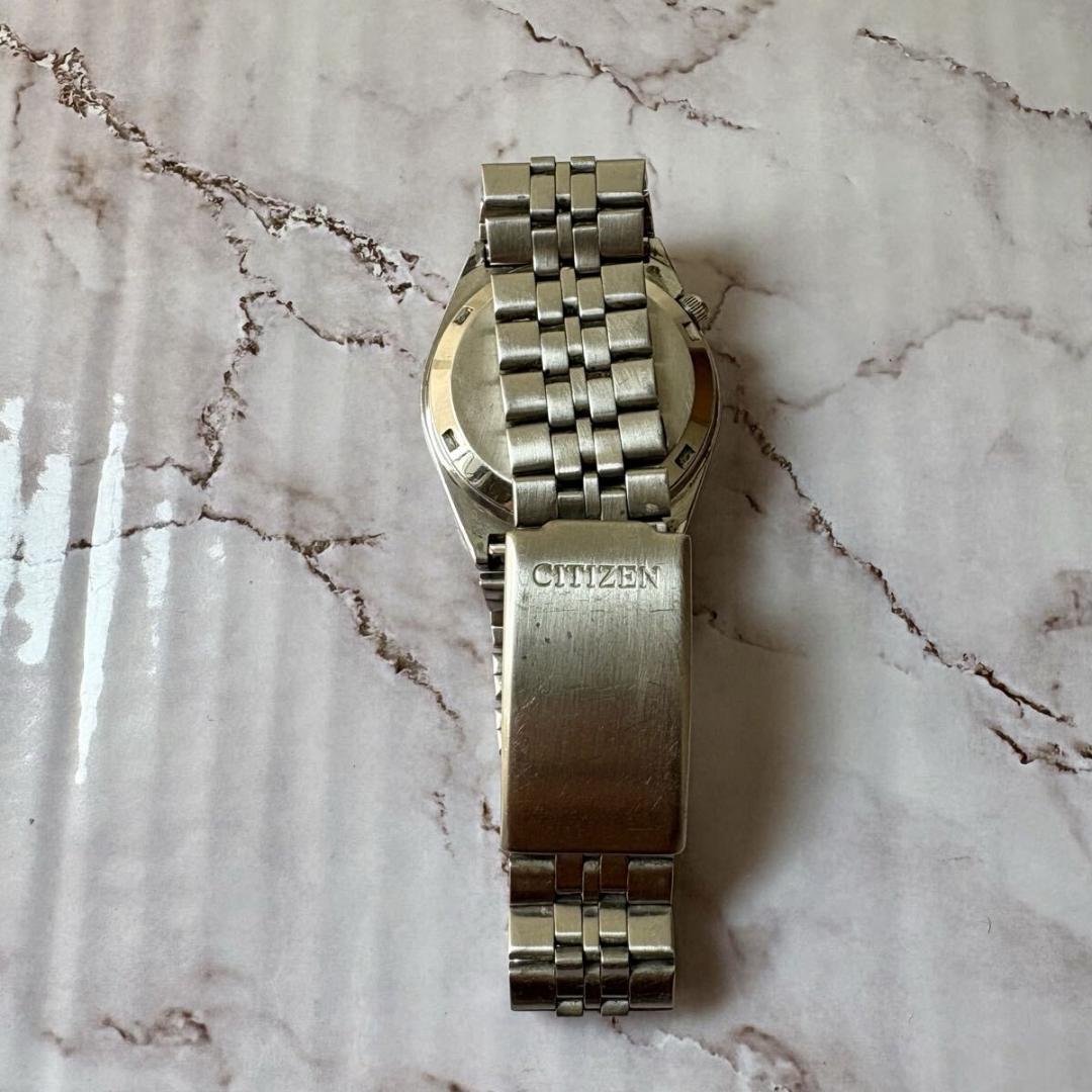シチズン★オーバホール済★純正ベルト★自動巻デイデイト★アンティーク★70S