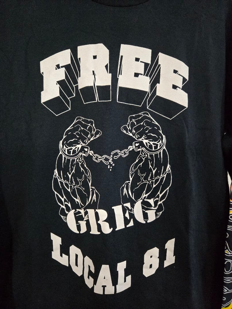 90s HELLS ANGELS Tシャツ GREG DOMEY