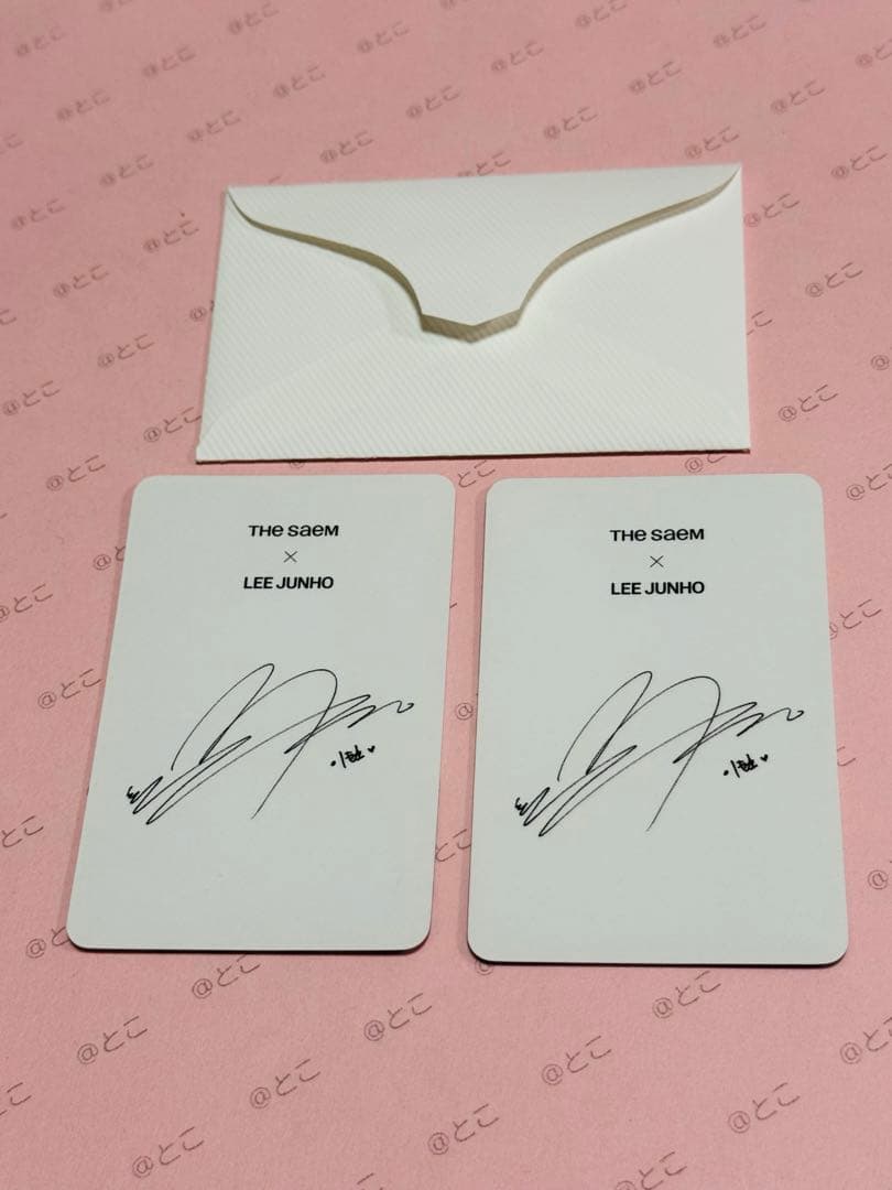 【匿名配送】ジュノ LEE JUNHO THESAEM ザセム 購入特典 グッズ