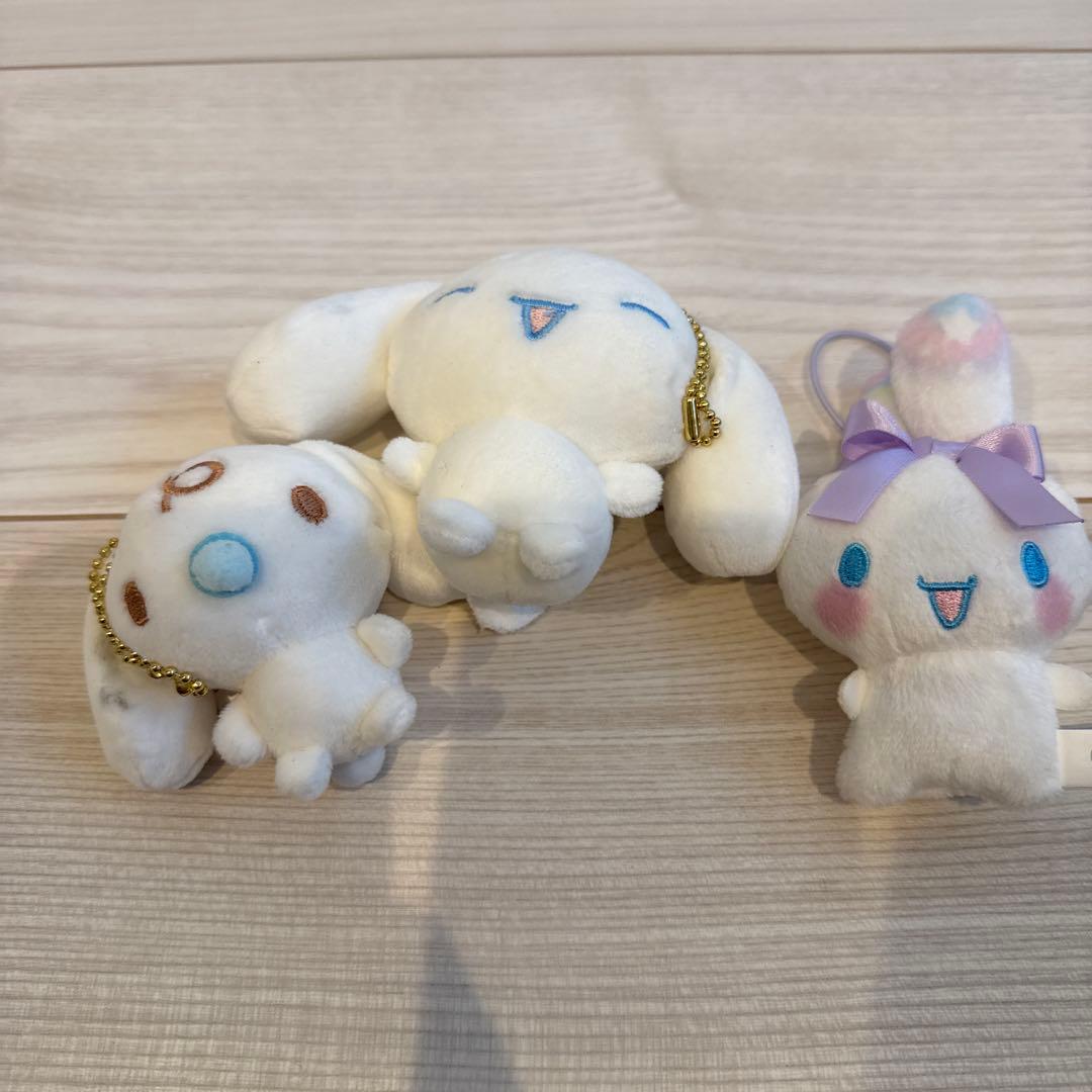 シナモロールのぬいぐるみセット　サンリオ　Sanrio