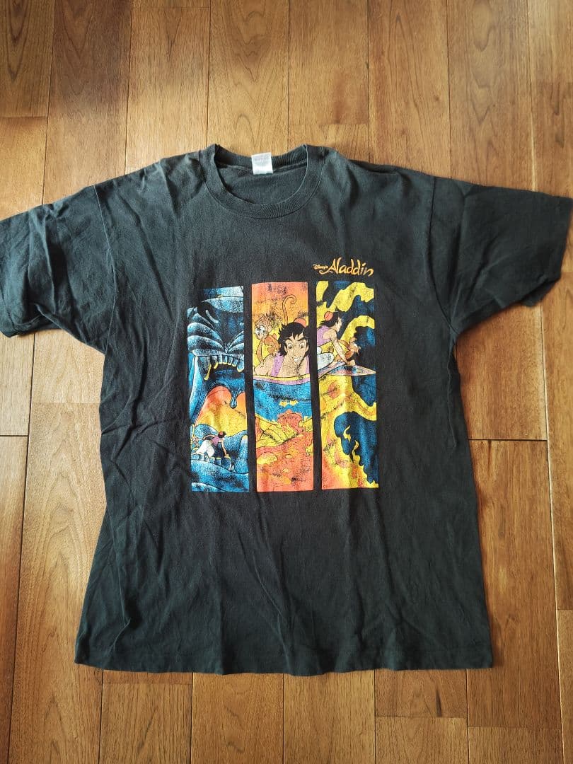 ディズニー アラジン Tシャツ XL ヴィンテージ レア ムービーT 映画T