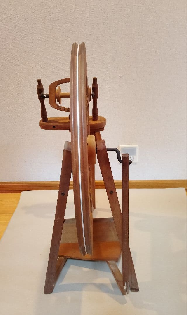 アシュフォード社 トラディショナル（ダブルドライブ）紡毛機 紡ぎ車