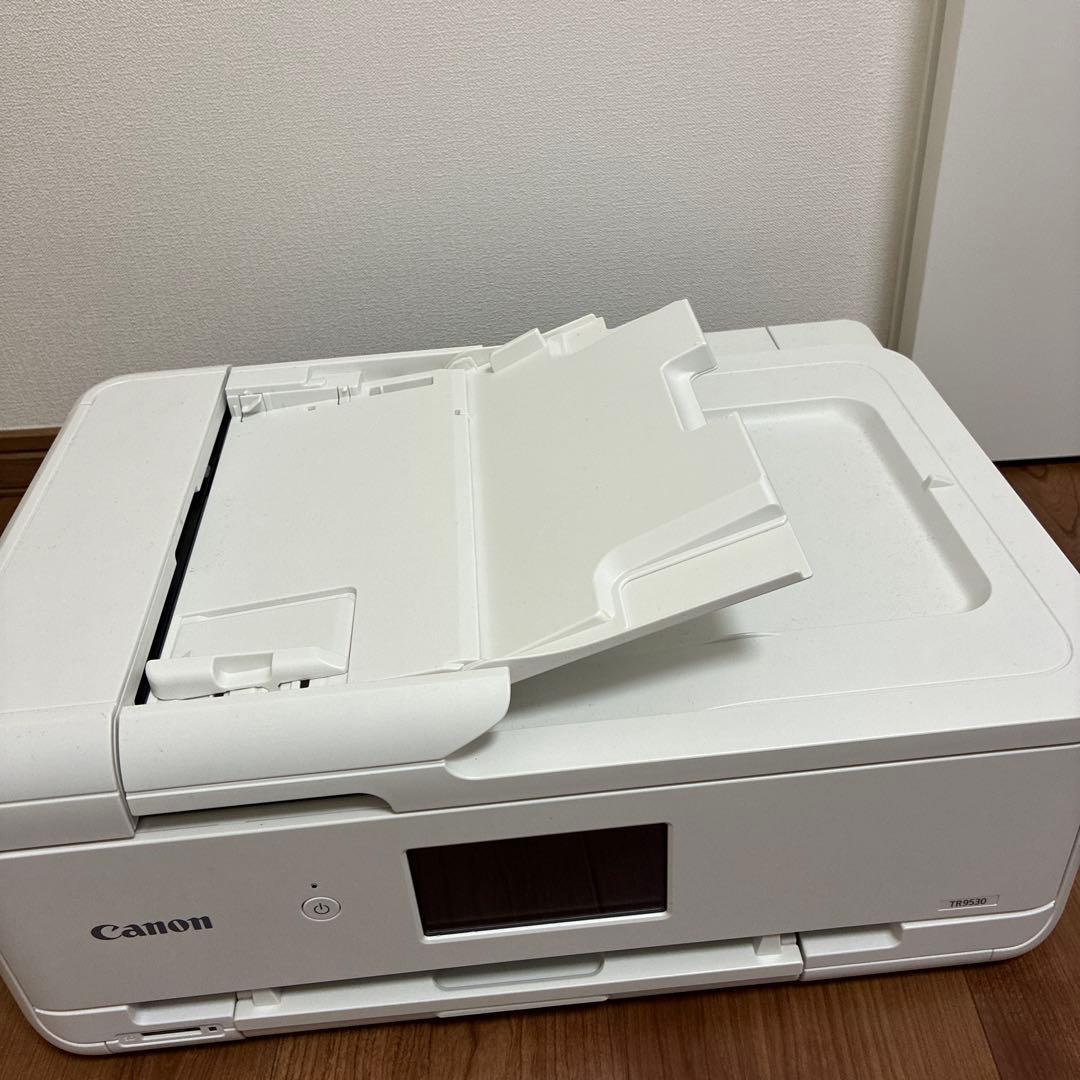 Canon TR9530 ホワイト インクジェットプリンター