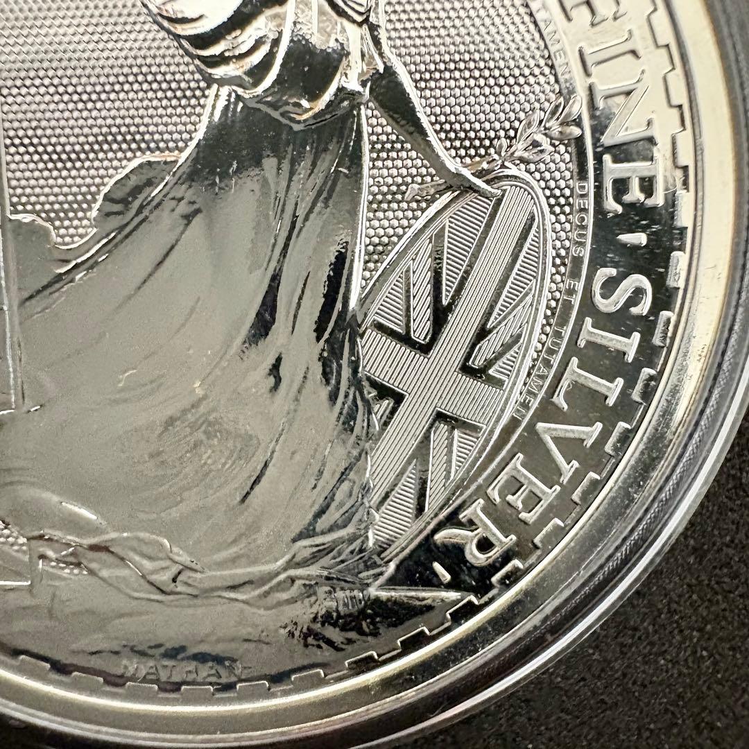 2021年 イギリス ブリタニア銀貨 1oz 999ファインシルバー