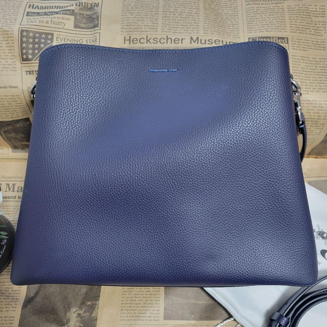 本日まで★最終値下げ【訳あり新品】コーチ★COACH ウィロウ バッグ　ネイビー