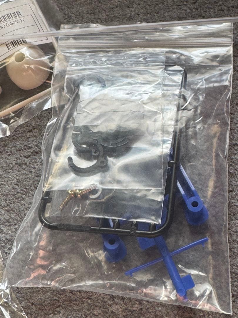 タミヤサンダーショットボディ搭載セイントドラゴン2021シャーシ、メカ・OP他付