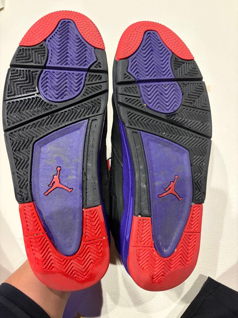 Raptorsセット Jordan 4 30cm& Tシャツ 2XL