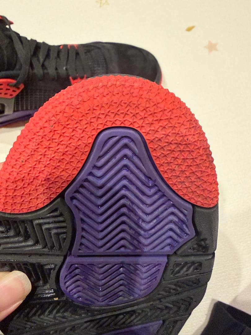 Raptorsセット Jordan 4 30cm& Tシャツ 2XL