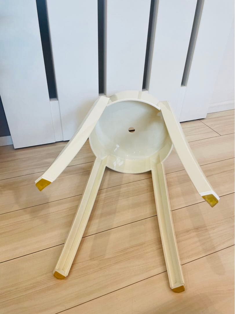 送料無料　Kartell カルテル チャールズゴーストロー ホワイト スツール