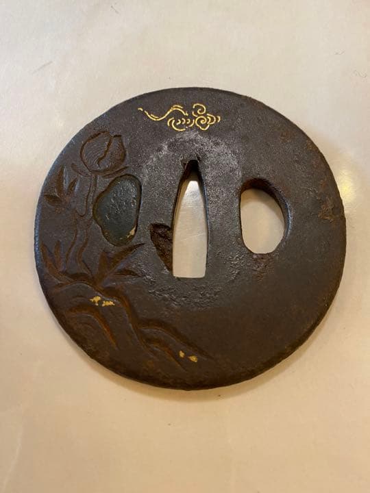 刀　鍔　時代物