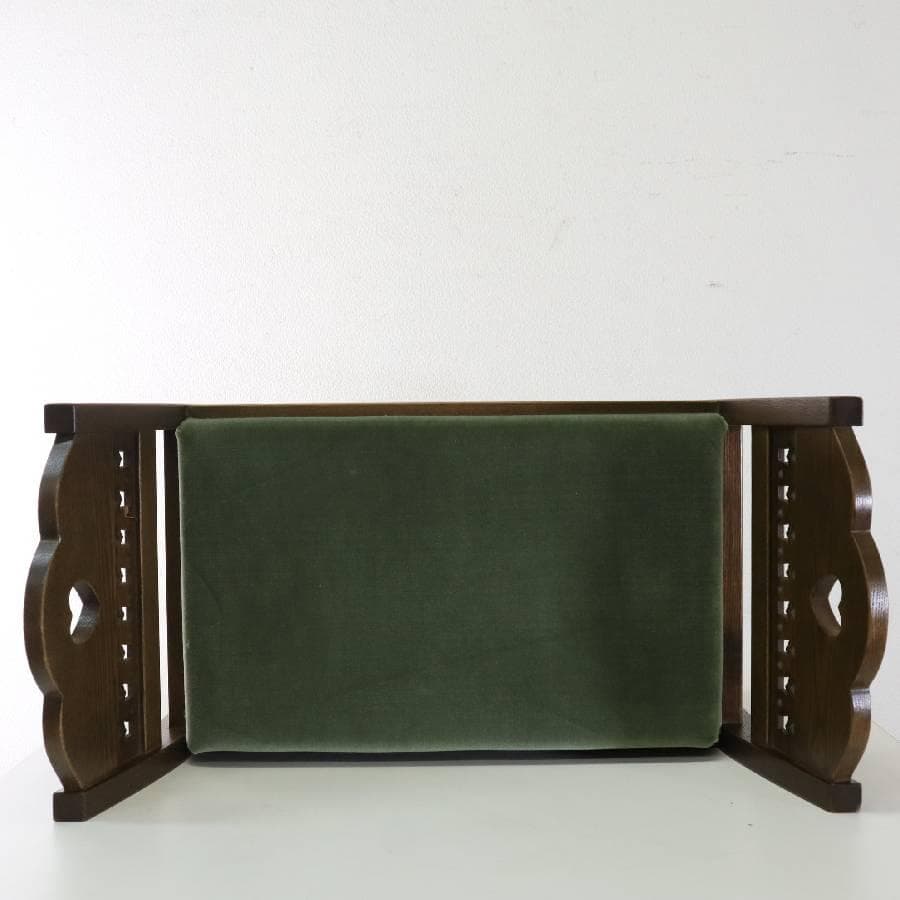 パリの雑貨屋 F-174 エントランススツール 木彫りレース アンティーク調