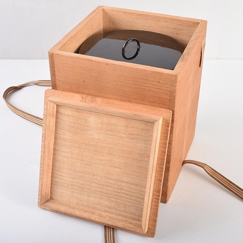 茶道具　清水日呂志作　水指　時代箱付　C　R9126B