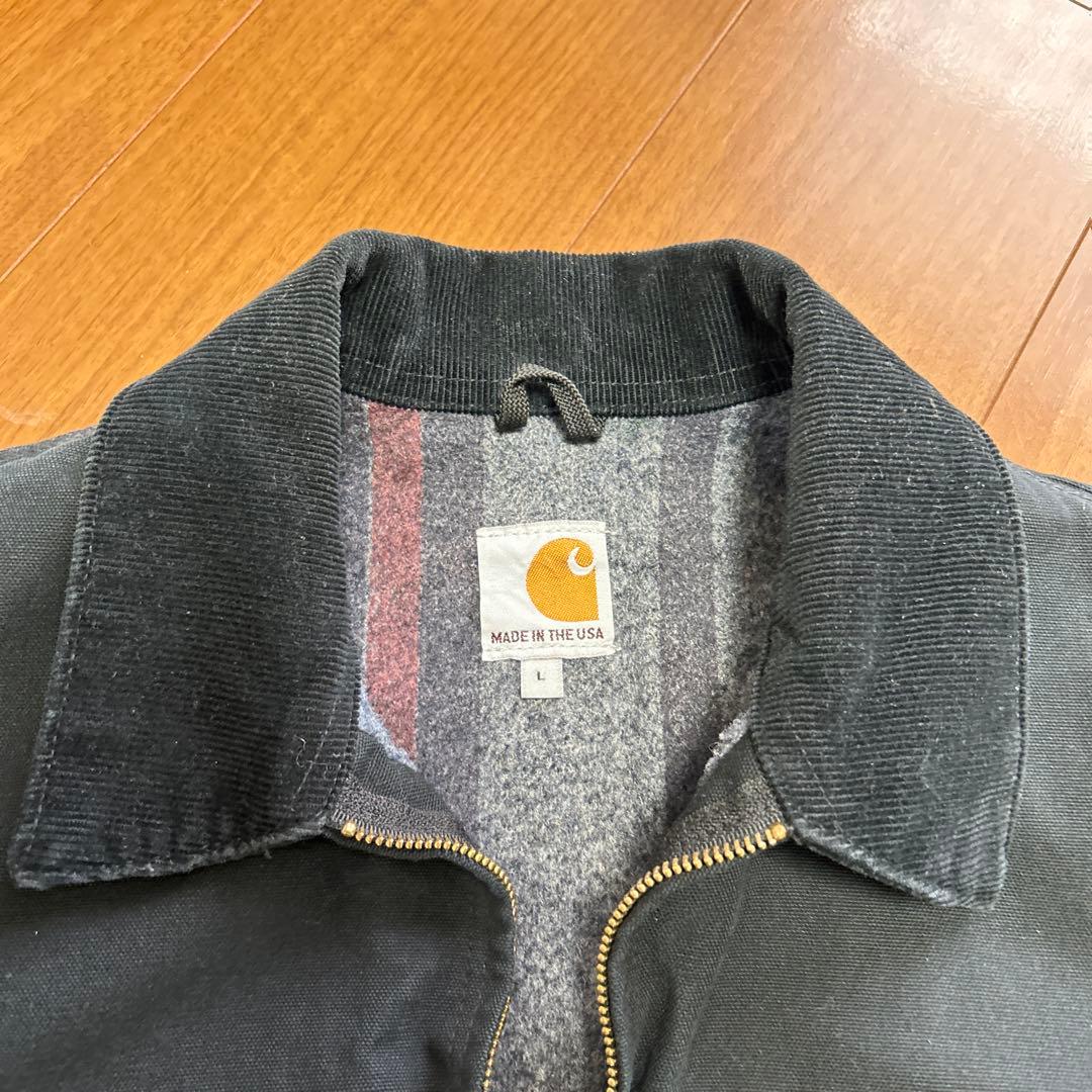 Carhartt デトロイトjacket 黒 L