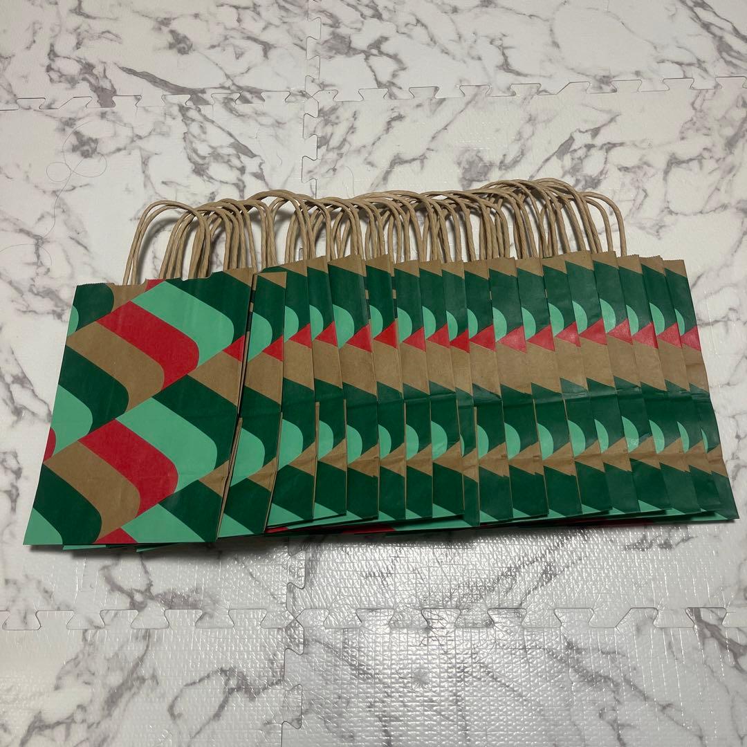 スターバックス　スタバ　クリスマス限定袋、通常袋20枚〜まとめ売り　限定品