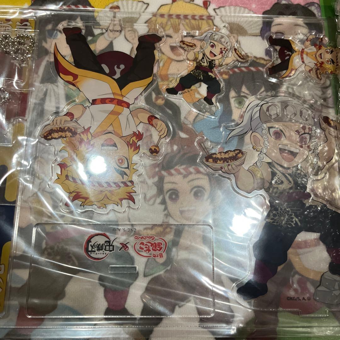 銀だこ×鬼滅の刃 アクリルスタンドセット