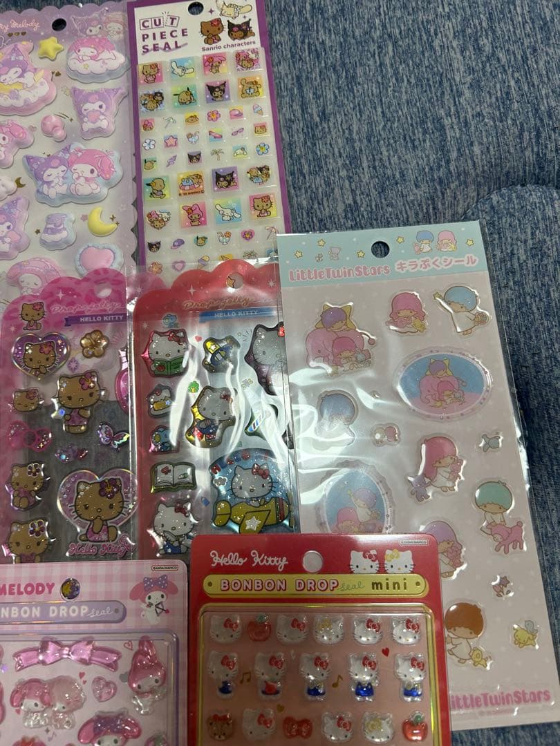 ボンボンドロップシールセット サンリオ ちいかわ 17枚 大量 引退 正規品
