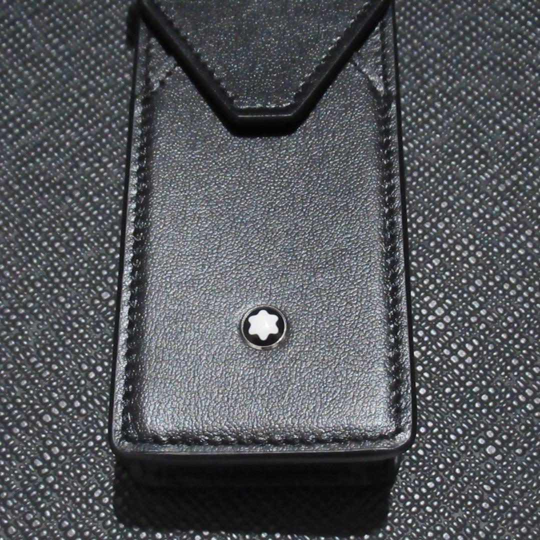 モンブラン ペンケース ペンポーチ マイスターシュテュック 2本用 198354