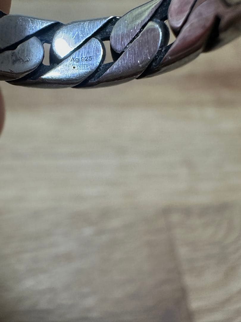 最後値段Gucci シルバー リング 20号