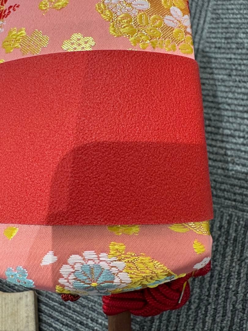 三味線 本体 花柄装飾 3弦 和楽器