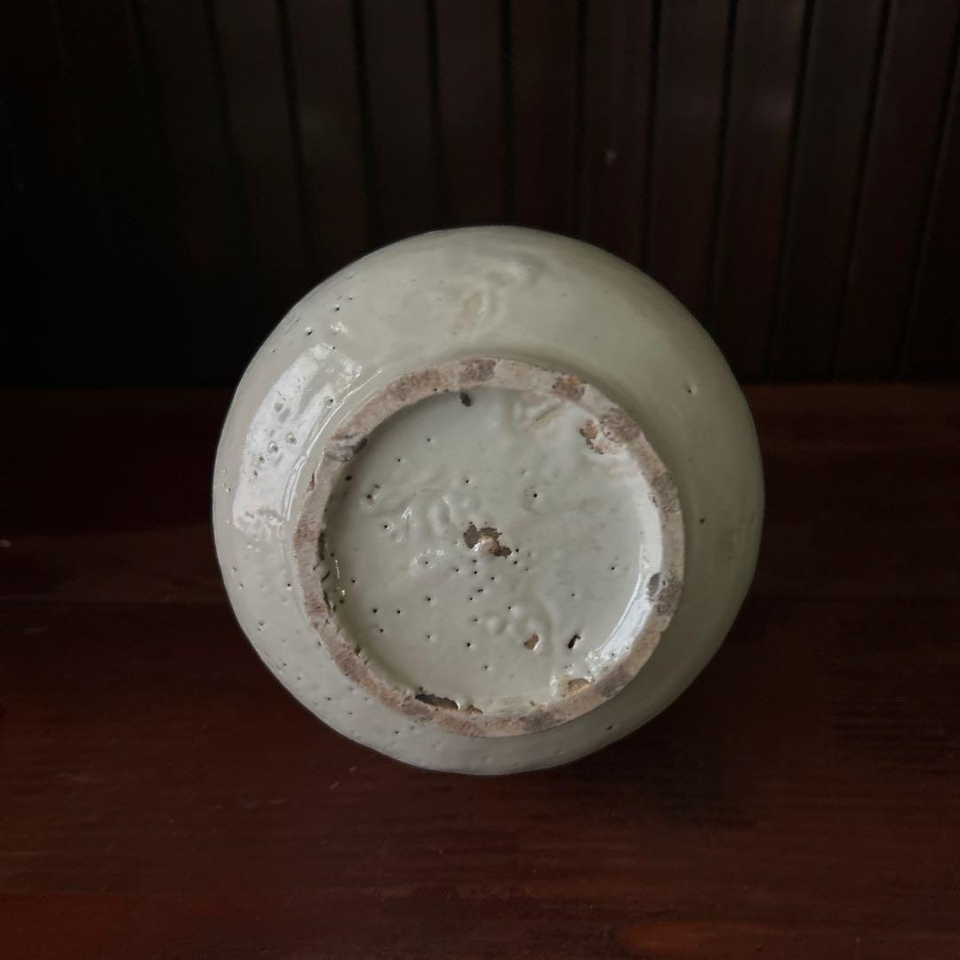 李朝　白磁徳利　初期