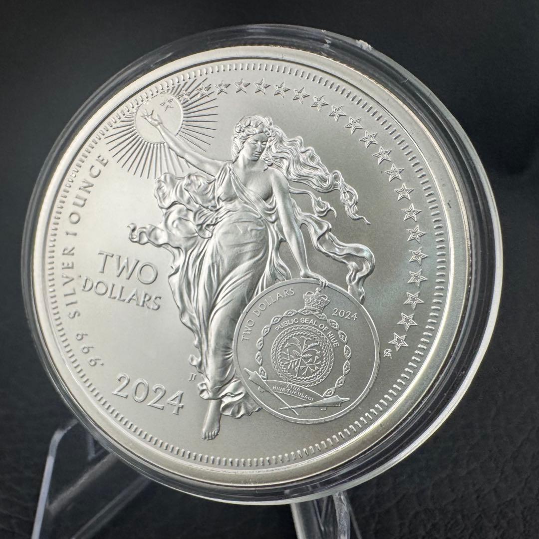 銀貨 インスピレーションシリーズ 「グーテンベルク」 1オンス 1oz 純銀