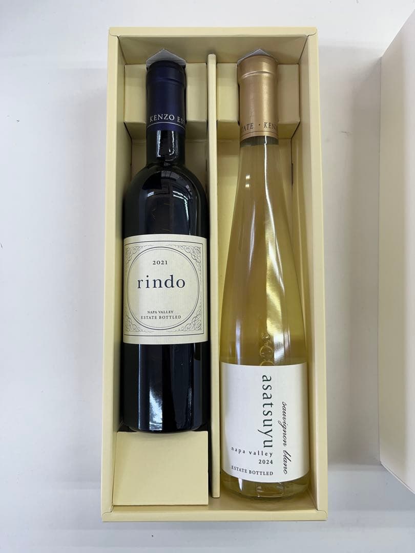 【値下げ可】KENTO ESTATE 紫鈴2021＆あさつゆ2024ハーフワイン