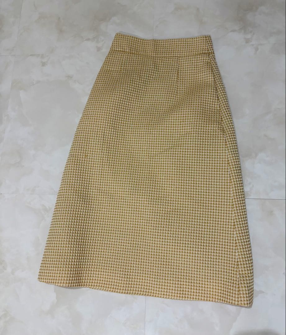 LOULOU WILLOUGHBY スパークルジャガードスカート