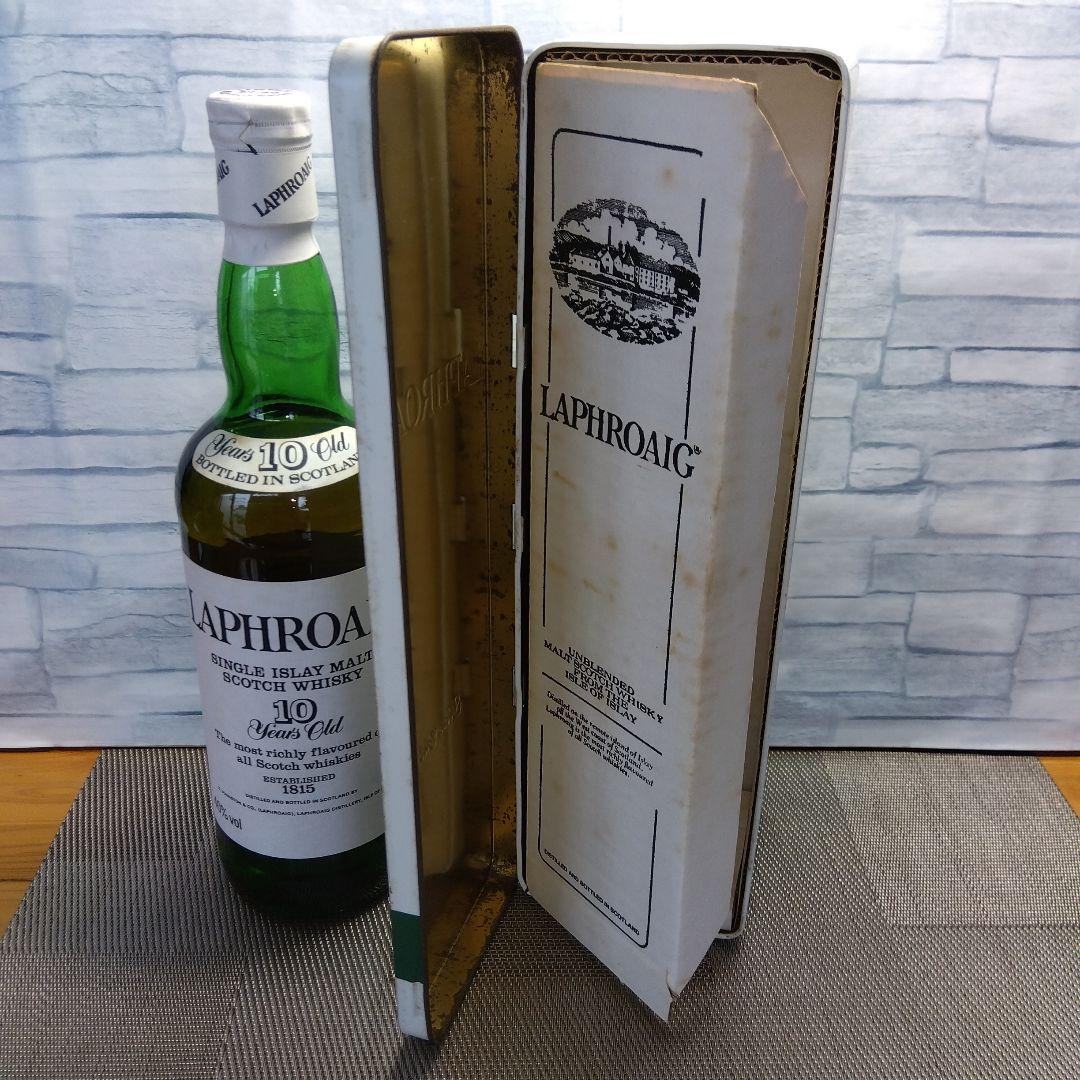 ★ ラフロイグ10年 / 旧ボトル 裏蒸留所ラベル