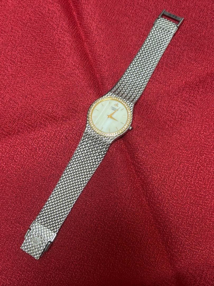 マ*ル様 セイコー　クレドール　8N70-6140 ダイヤベゼル　SEIKO ク