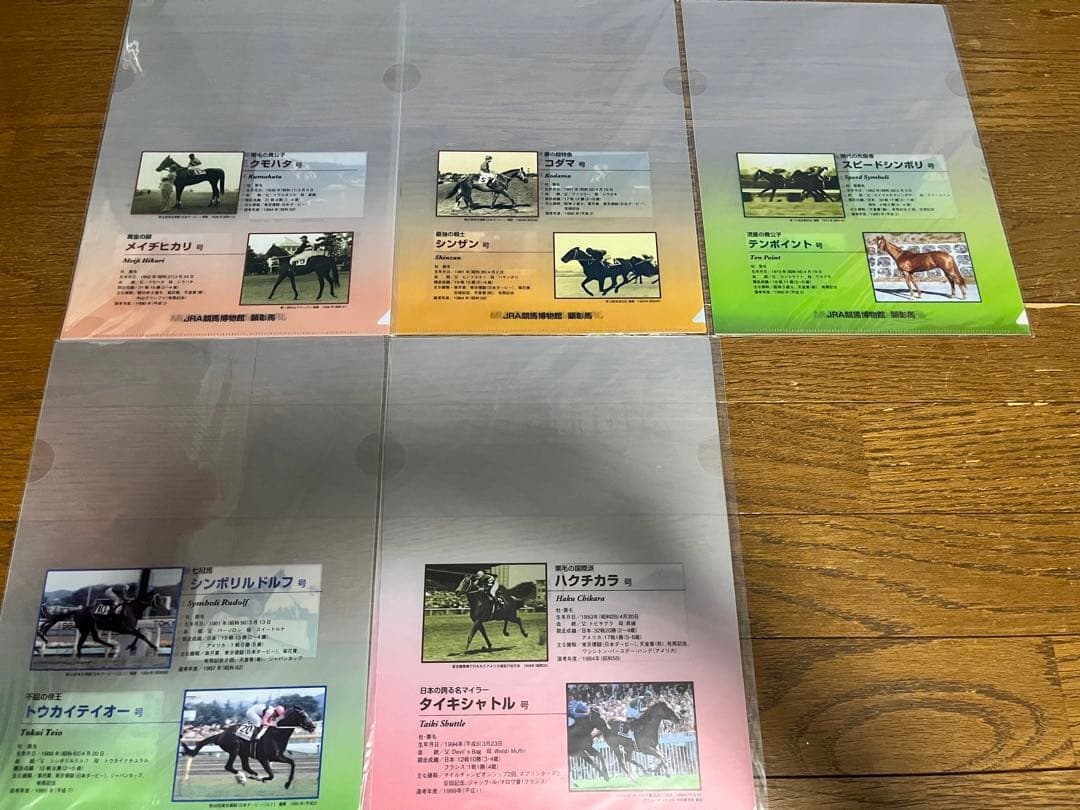 競馬グッズ　JRAクリアファイル　28枚　競馬　JRA