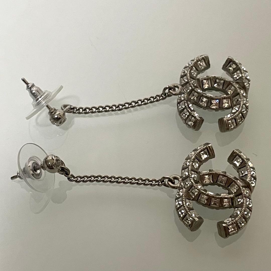 CHANEL シャネル ココマーク チャーム ヴィンテージ ピアス A63084